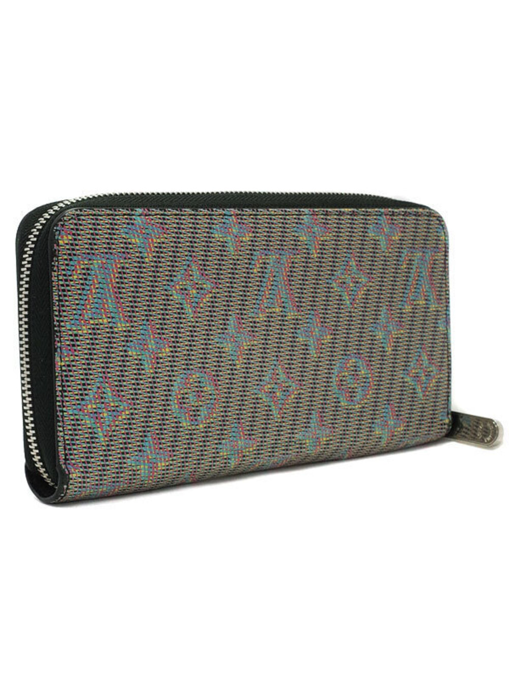 Louis Vuitton Long LV Pop Wallet Monogram Round Zippy Zipper Brown